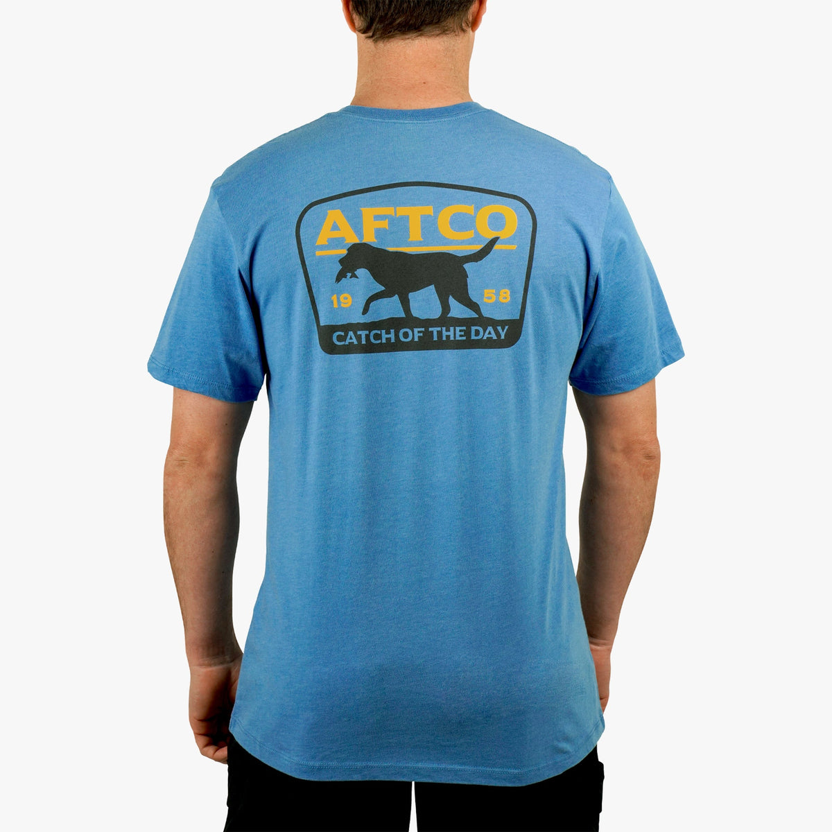 Azure Heather Fetch SS Fishing T-Shirts / AFTCO Popular