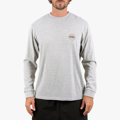 Athletic Heather MFG LS Fishing Tee Shirt / AFTCO Value