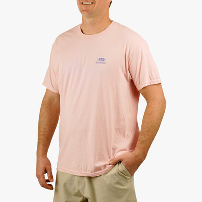 Dusty Rose Heather Seek SS T-Shirt / AFTCO Great Value