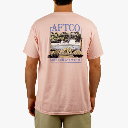 Dusty Rose Heather Seek SS T-Shirt / AFTCO Great Value