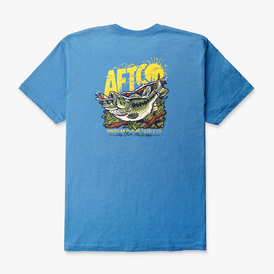 Azure Heather Shelter Fishing T-Shirts / AFTCO Discount