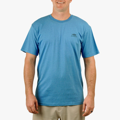 Azure Heather Shelter Fishing T-Shirts / AFTCO Discount