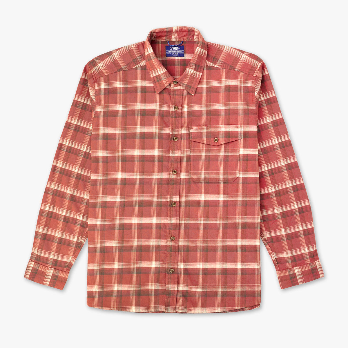 Redwood Burl Lager LS Flannel Shirt / AFTCO Everyday