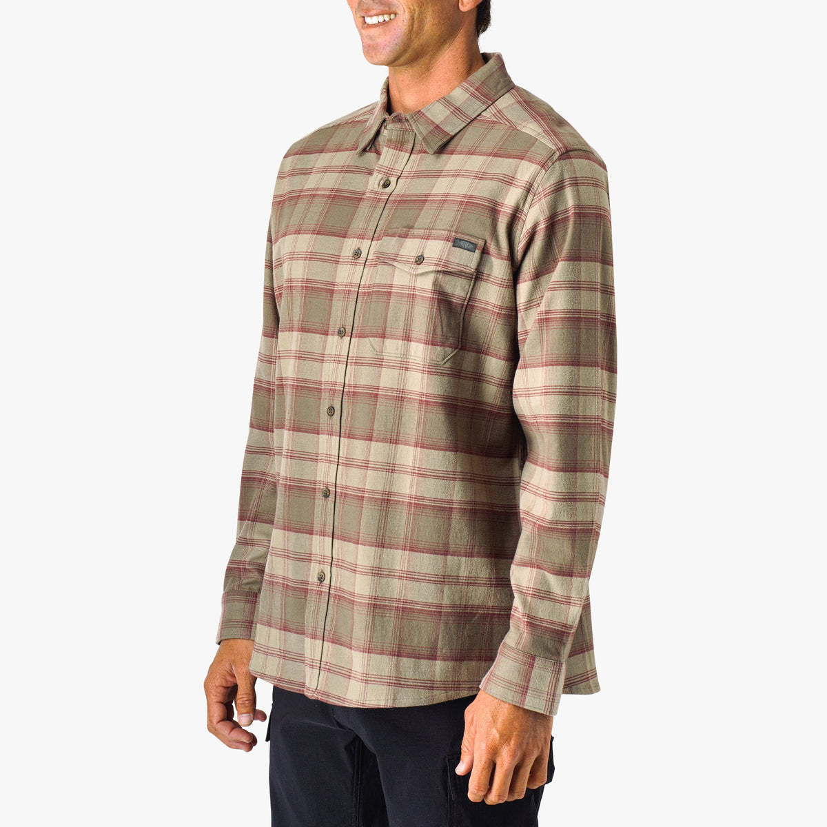 Redwood Burl Lager LS Flannel Shirt / AFTCO Everyday