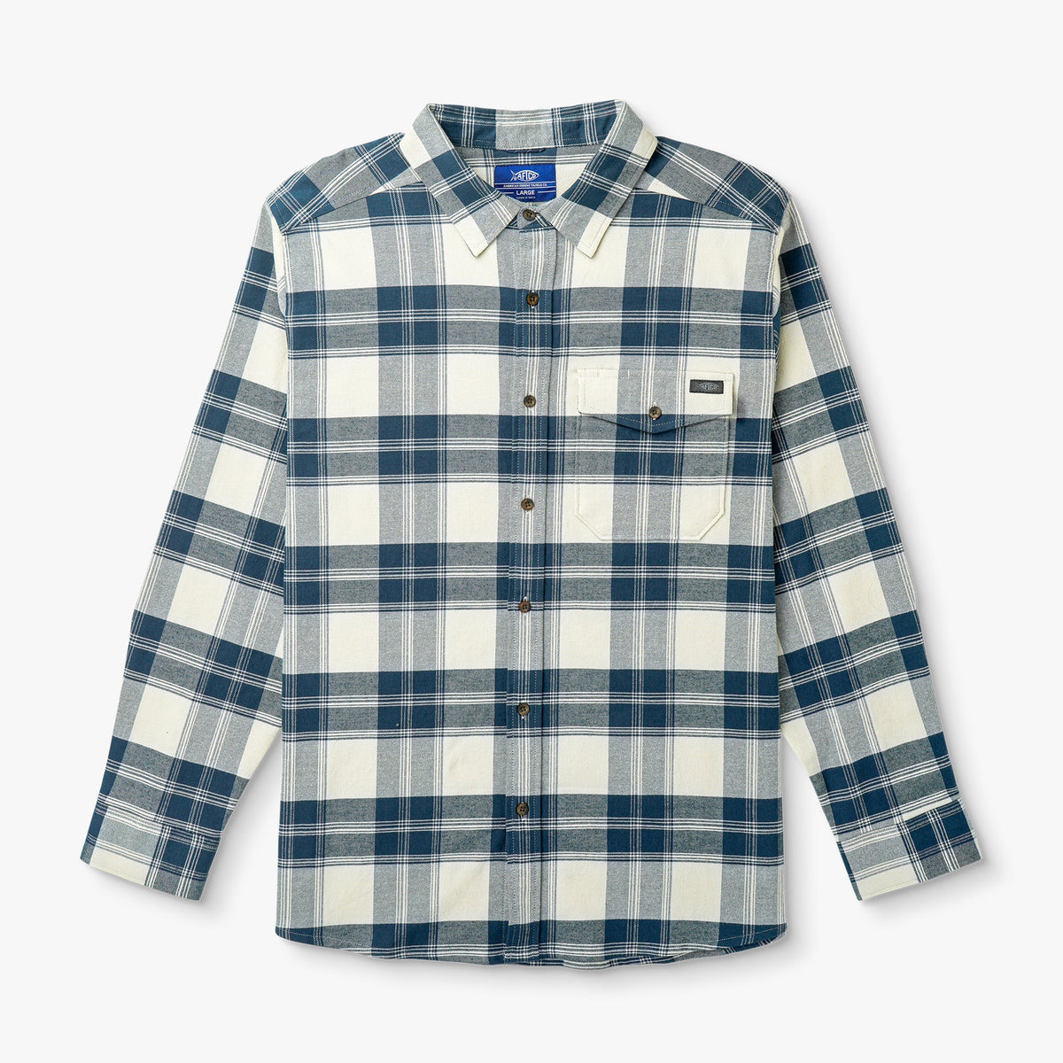Redwood Burl Lager LS Flannel Shirt / AFTCO Everyday