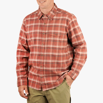 Redwood Burl Lager LS Flannel Shirt / AFTCO Everyday