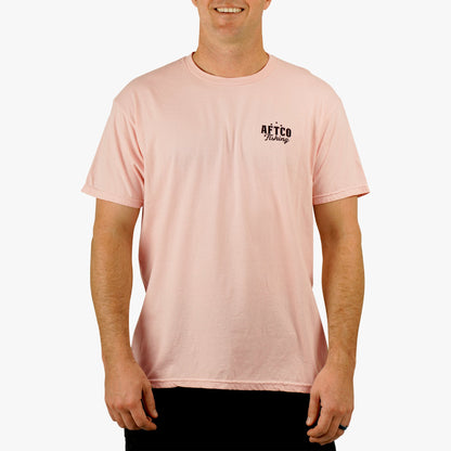Dusty Rose Heather Noon Short Sleeve Fishing T-Shirt / AFTCO Top Pick
