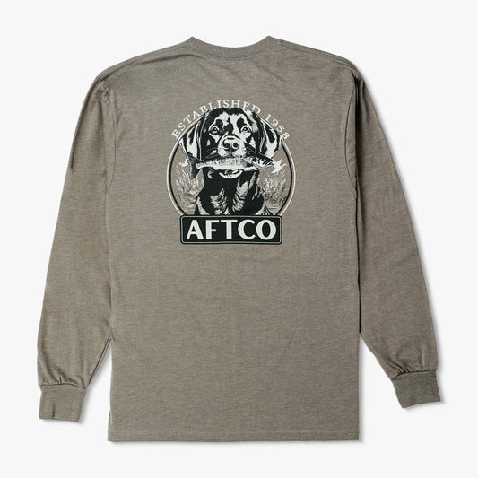 Bungee Cord Heather On The Road Long Sleeve Men's Fishing Shirt / AFTCO Everyday