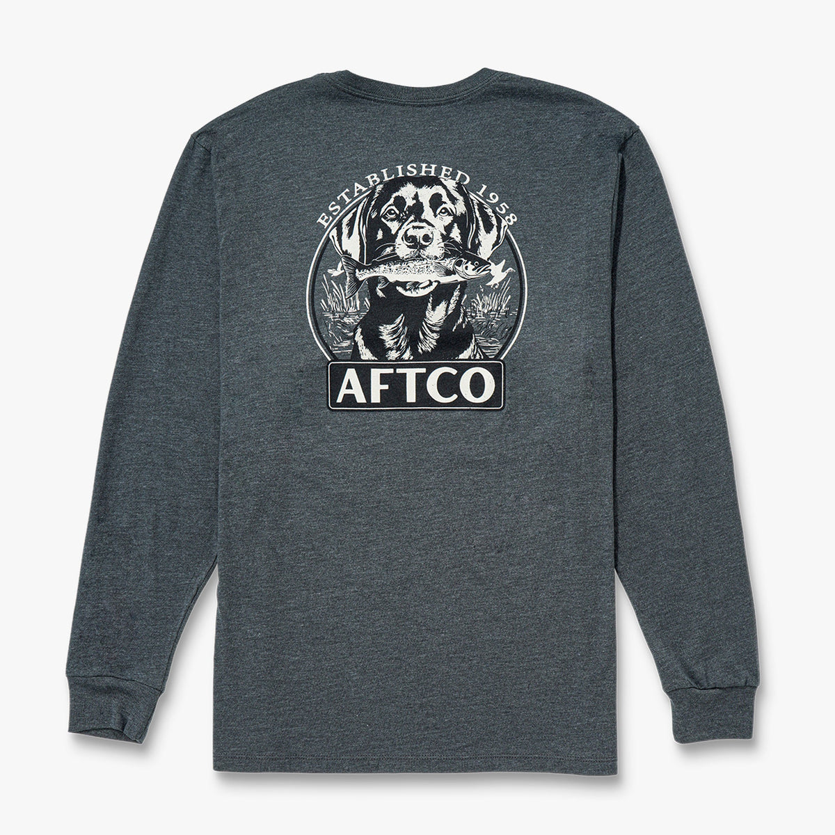 Bungee Cord Heather On The Road Long Sleeve Men's Fishing Shirt / AFTCO Everyday
