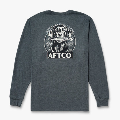 Bungee Cord Heather On The Road Long Sleeve Men's Fishing Shirt / AFTCO Everyday