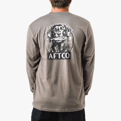 Bungee Cord Heather On The Road Long Sleeve Men's Fishing Shirt / AFTCO Everyday