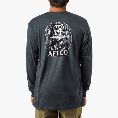 Bungee Cord Heather On The Road Long Sleeve Men's Fishing Shirt / AFTCO Everyday