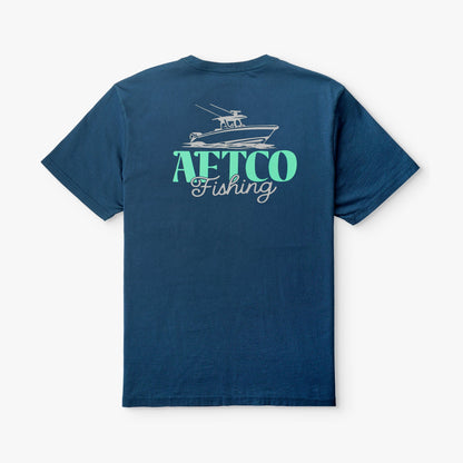 Naval Dreamer SS Boat T-Shirt / AFTCO Customer Favorite
