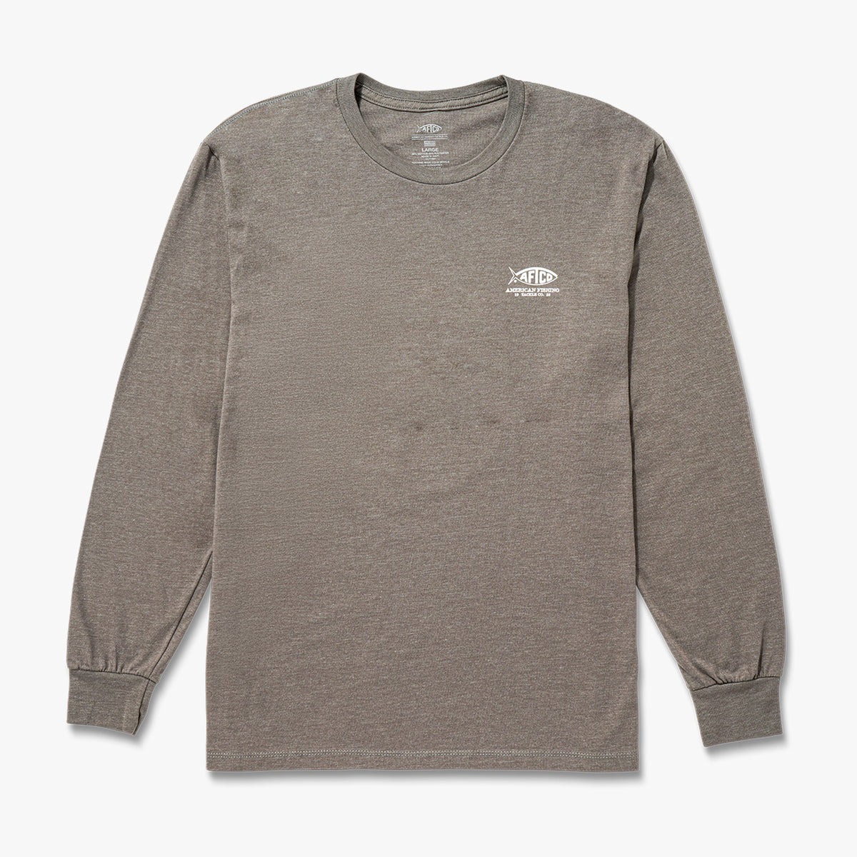 Bungee Cord Heather Wander Long Sleeve Fishing Shirt / AFTCO Quality