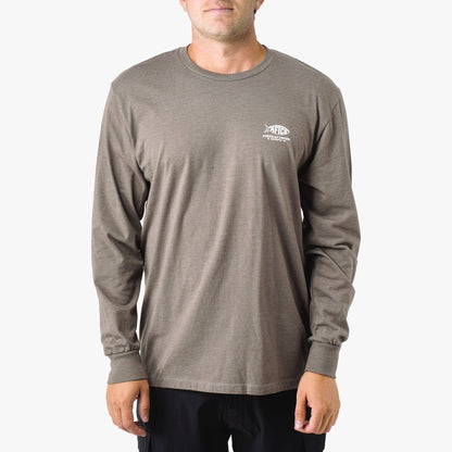 Bungee Cord Heather Wander Long Sleeve Fishing Shirt / AFTCO Quality