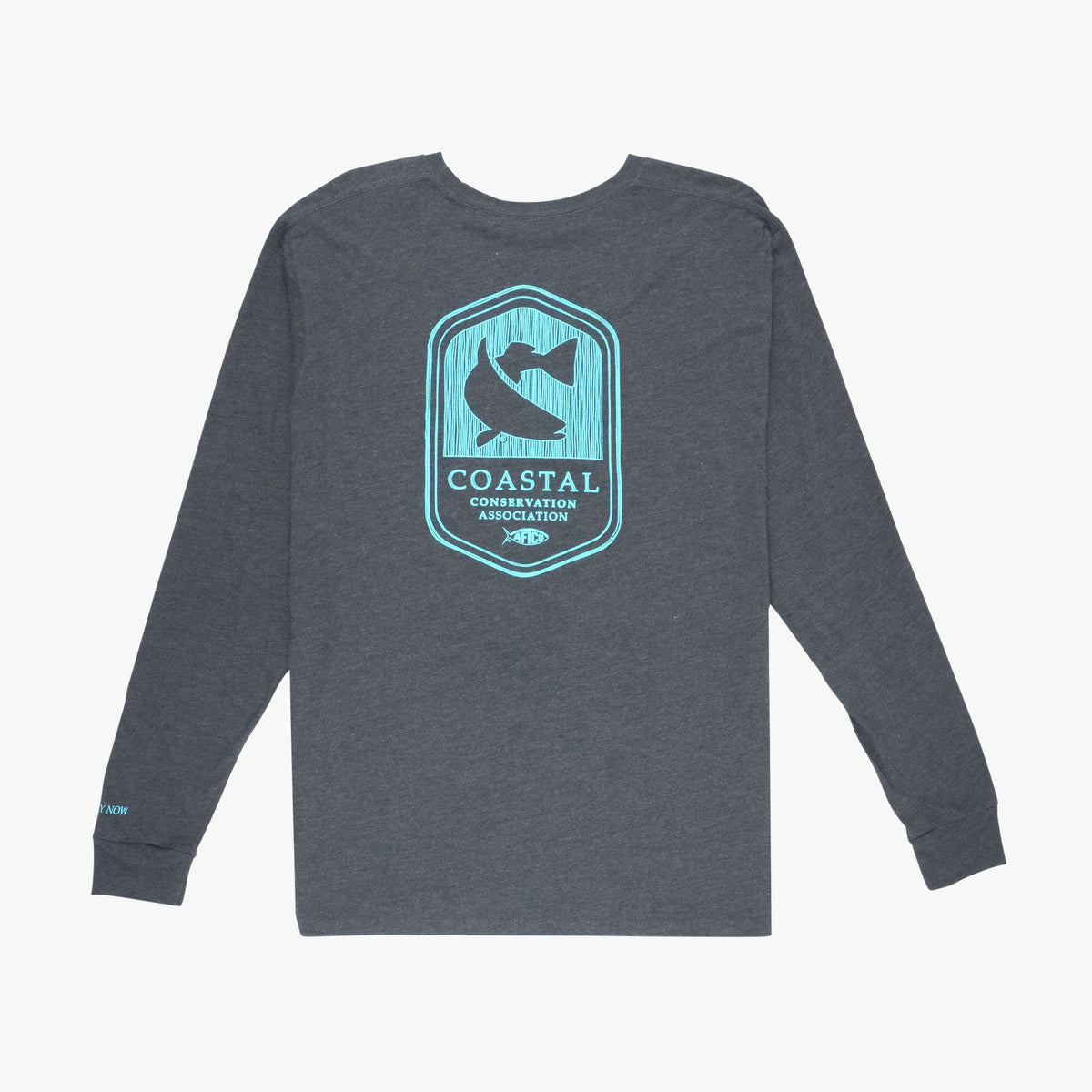 Bluesteel Heather CCA LS T-Shirt / AFTCO Best Price