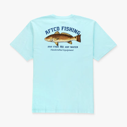 Clearwater Spotted SS Redfish T-Shirt / AFTCO Hot Sale