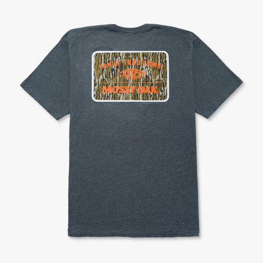 Charcoal Heather Traditions SS Fishing T-Shirt / AFTCO Trusted