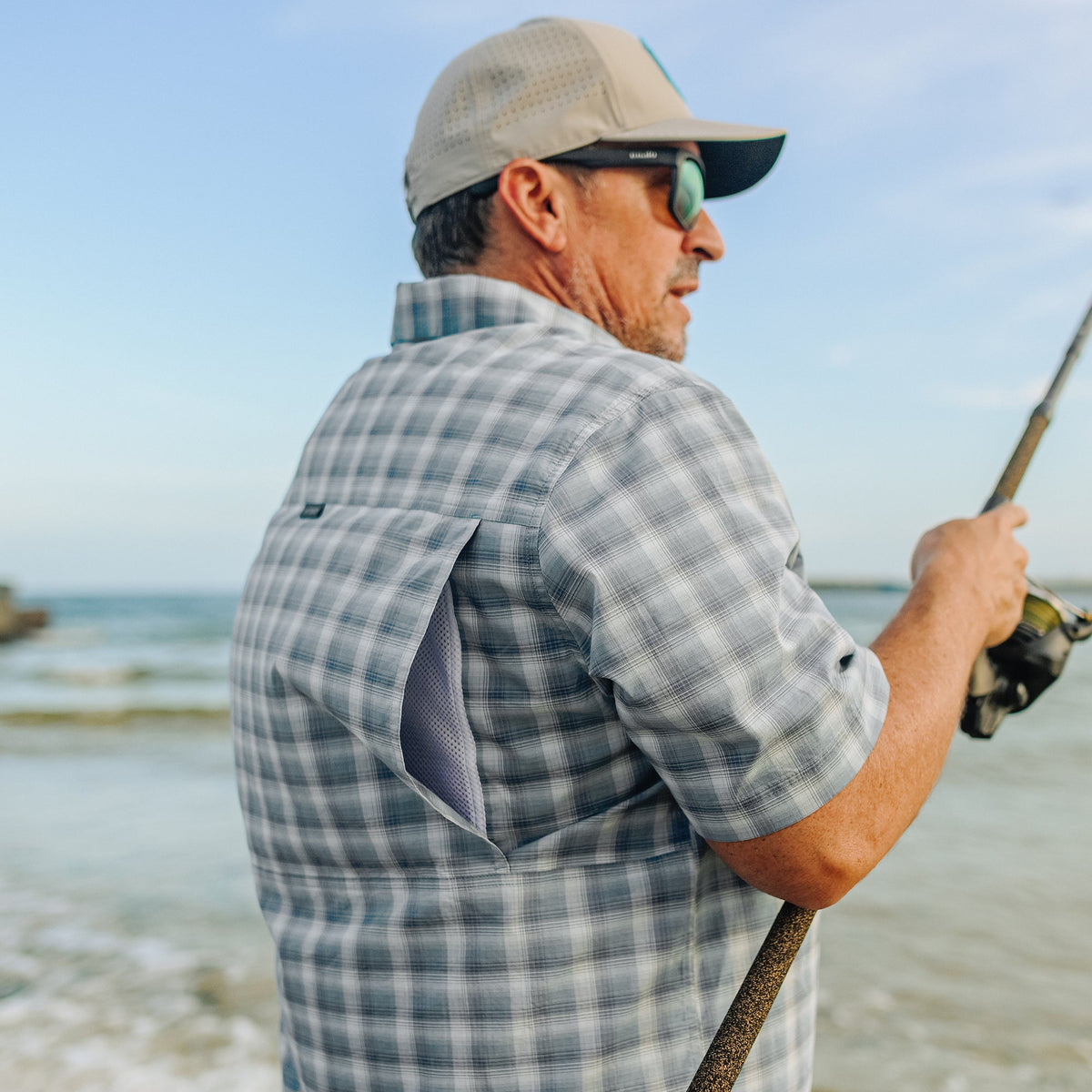 Bering Sea Portside SS Vented Fishing Shirt / AFTCO Premium